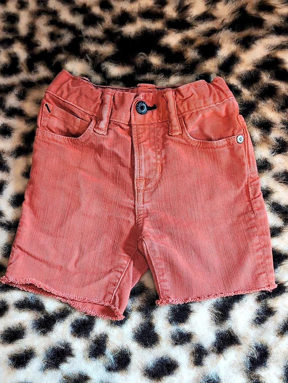 babyGap 1969 Baby Orange Shorts Size 12-18M